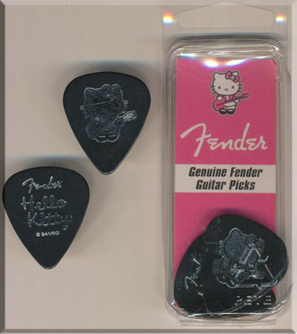 Hello Kitty Fender picks